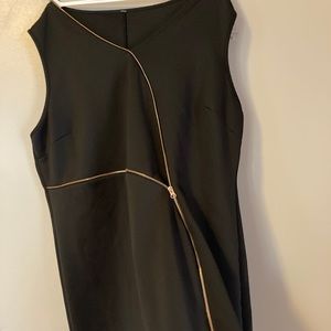 Beautiful Blake dress with gold zipper